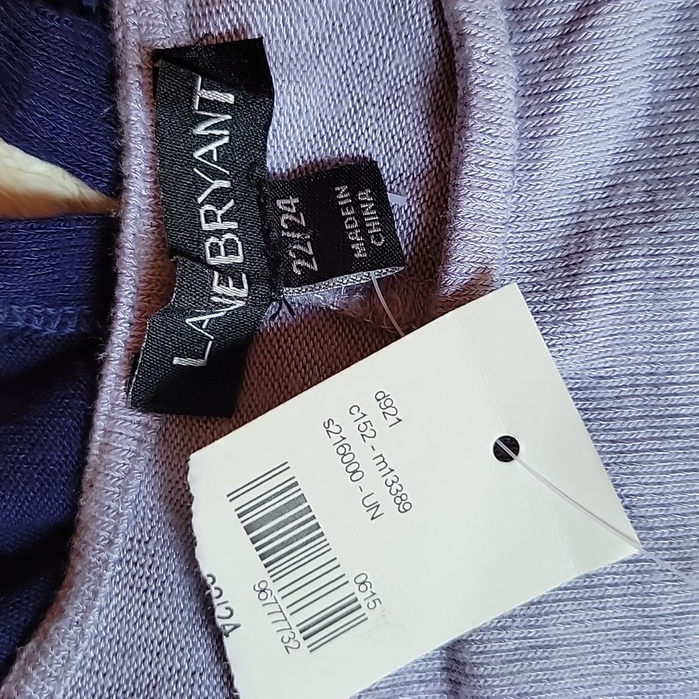 Lane Bryant, blue ombre short sleeve top, size 22/24 - Picture 4 of 12